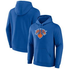Royal New York Knicks Logo Pullover Hoodie | NBA