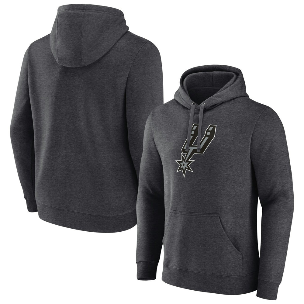 Charcoal San Antonio Spurs Logo Pullover Hoodie | NBA