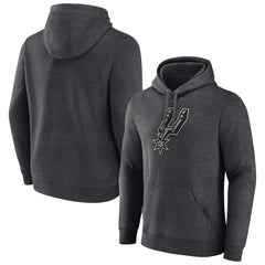 Charcoal San Antonio Spurs Logo Pullover Hoodie | NBA