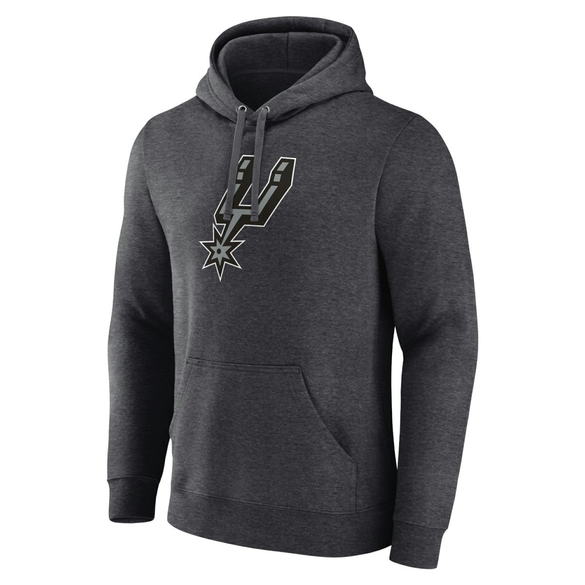Charcoal San Antonio Spurs Logo Pullover Hoodie | NBA