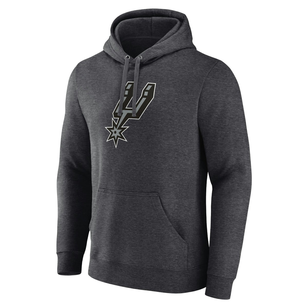 Charcoal San Antonio Spurs Logo Pullover Hoodie | NBA