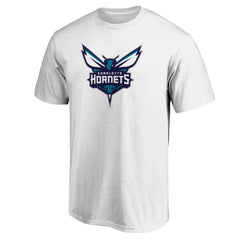 White Charlotte Hornets Logo T-Shirt | NBA
