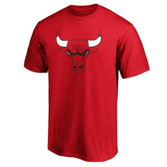 Red Chicago Bulls Logo T-Shirt sale | NBA