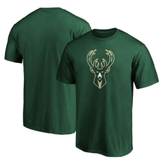 Green Milwaukee Bucks Logo T-Shirt | NBA