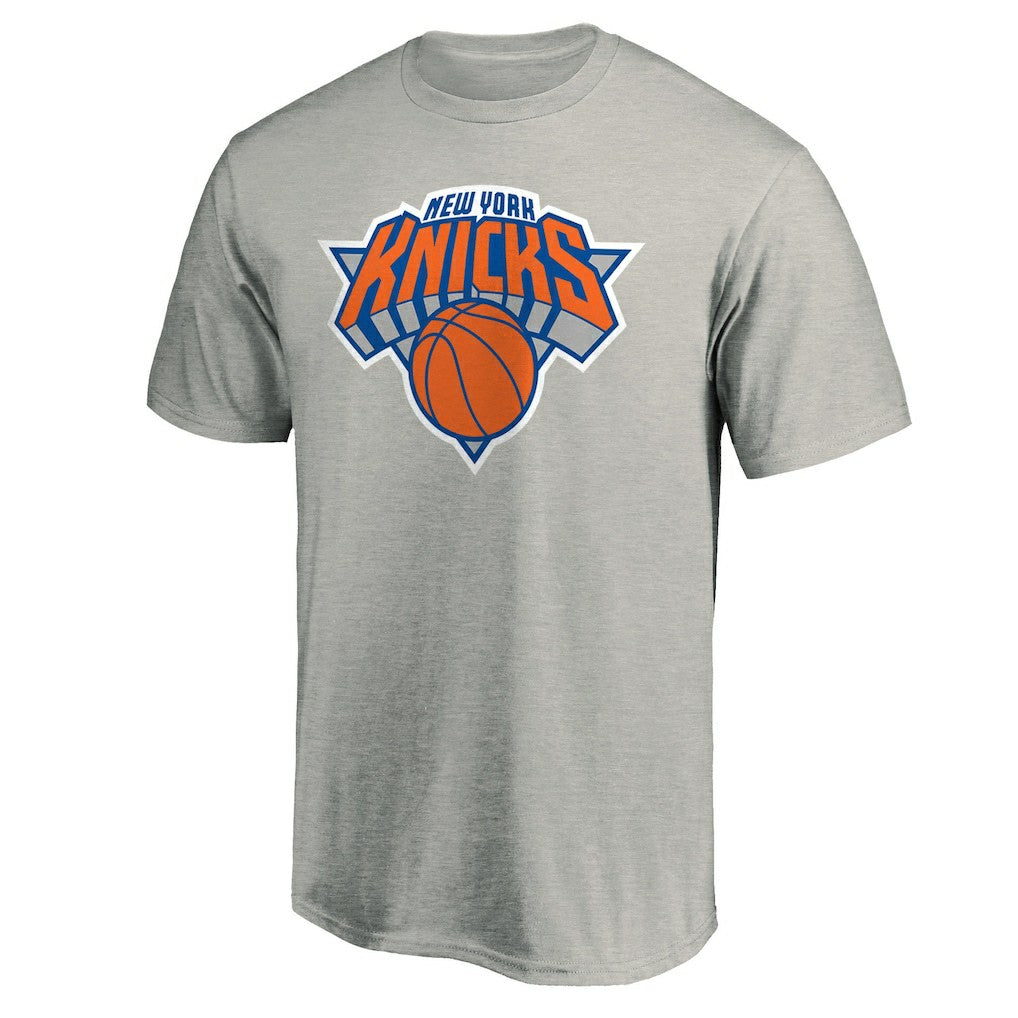Heather Gray New York Knicks Logo T-Shirt | NBA