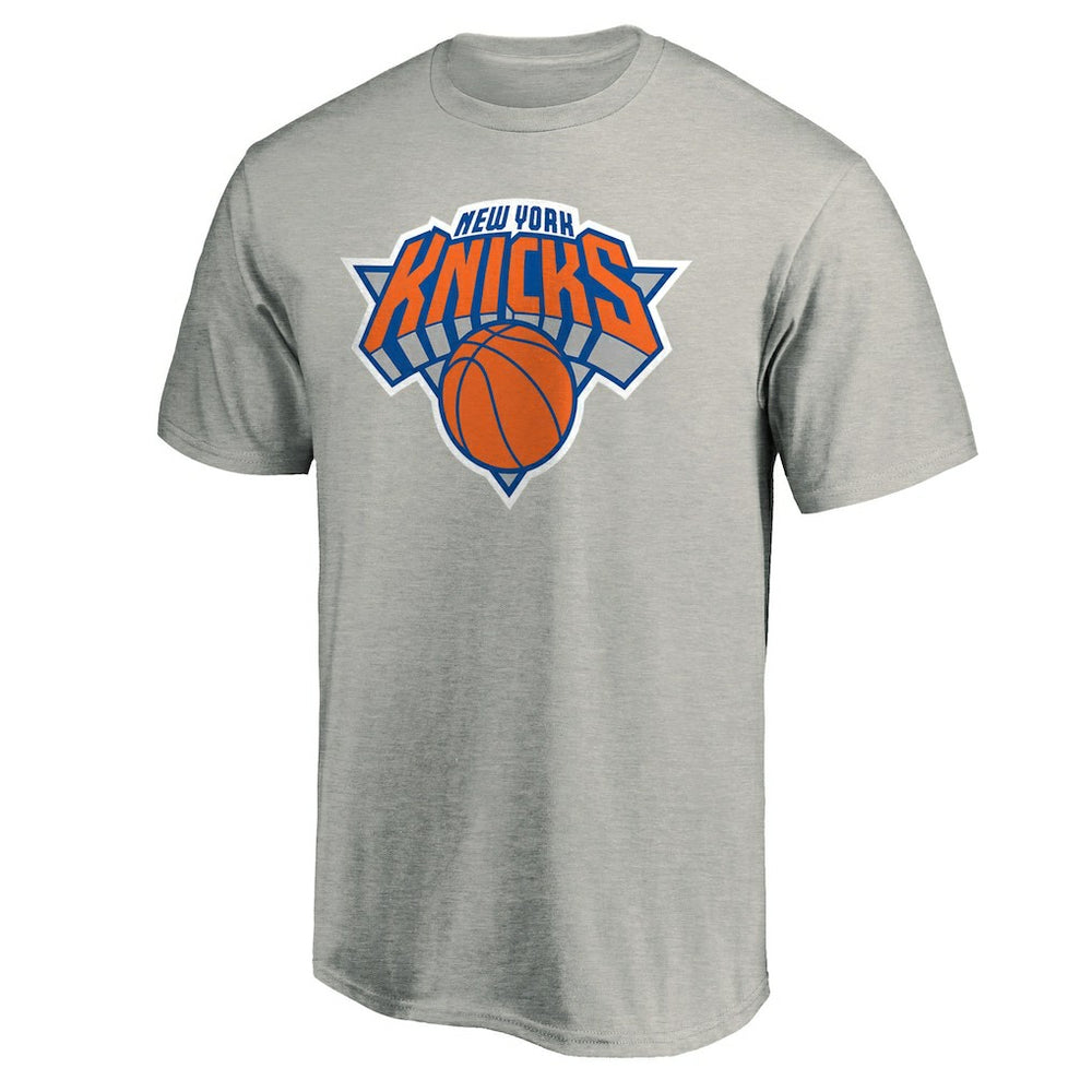 Heather Gray New York Knicks Logo T-Shirt | NBA