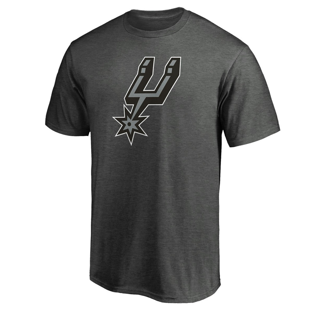 Charcoal San Antonio Spurs Logo T-Shirt | NBA