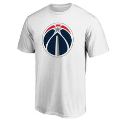 White Washington Wizards Primary Logo T-Shirt | NBA