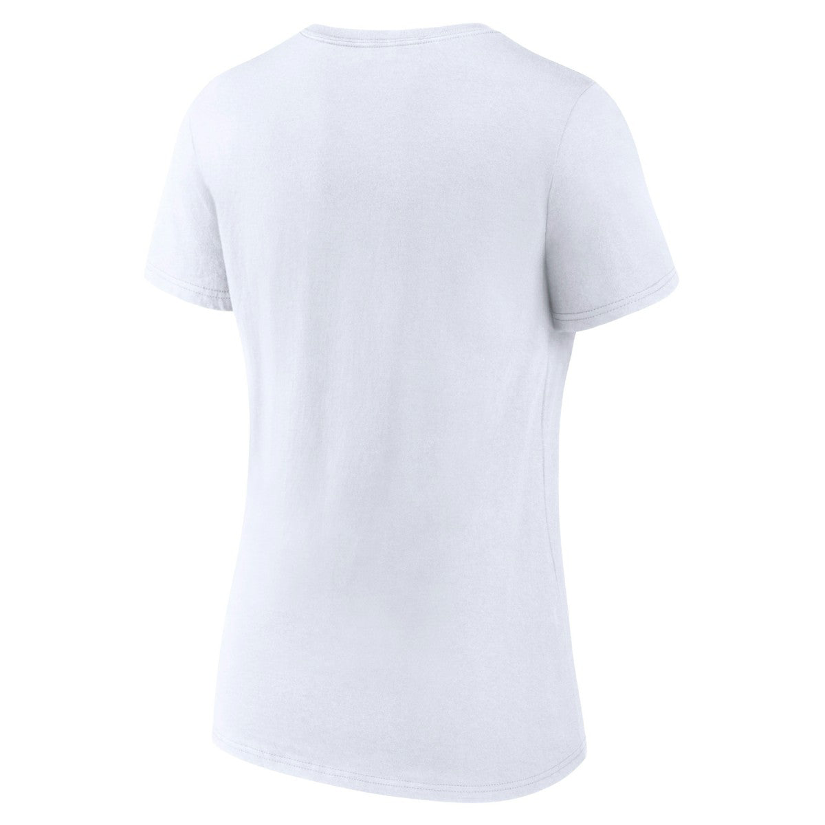 White Los Angeles Lakers Women's Logo V-Neck T-Shirt | NBA