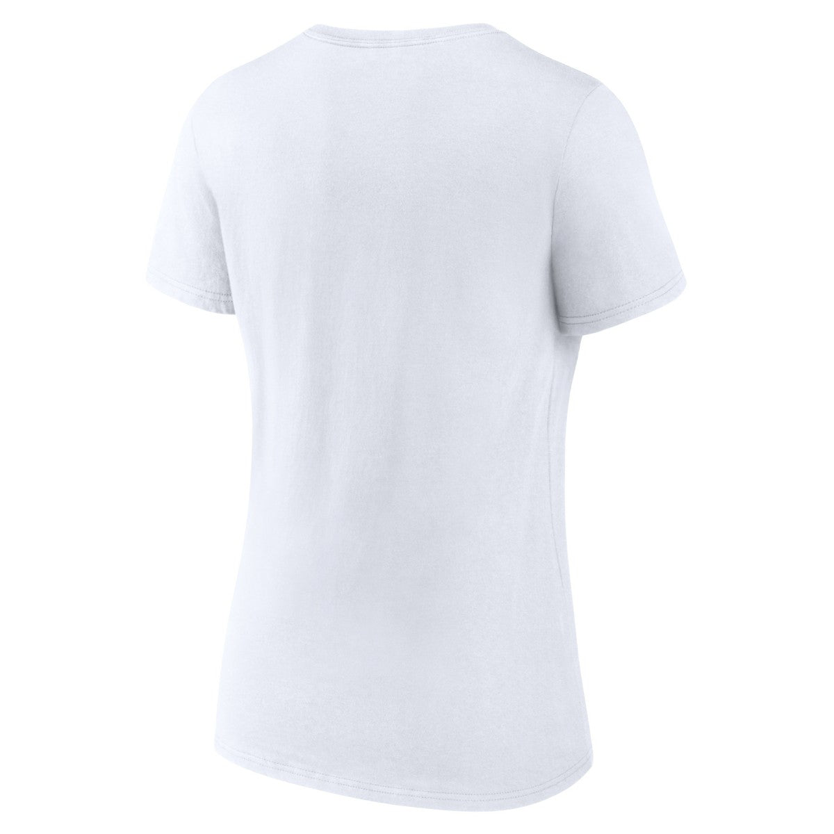 White Toronto Raptors Women's Primary Logo V-Neck T-Shirt | NBA