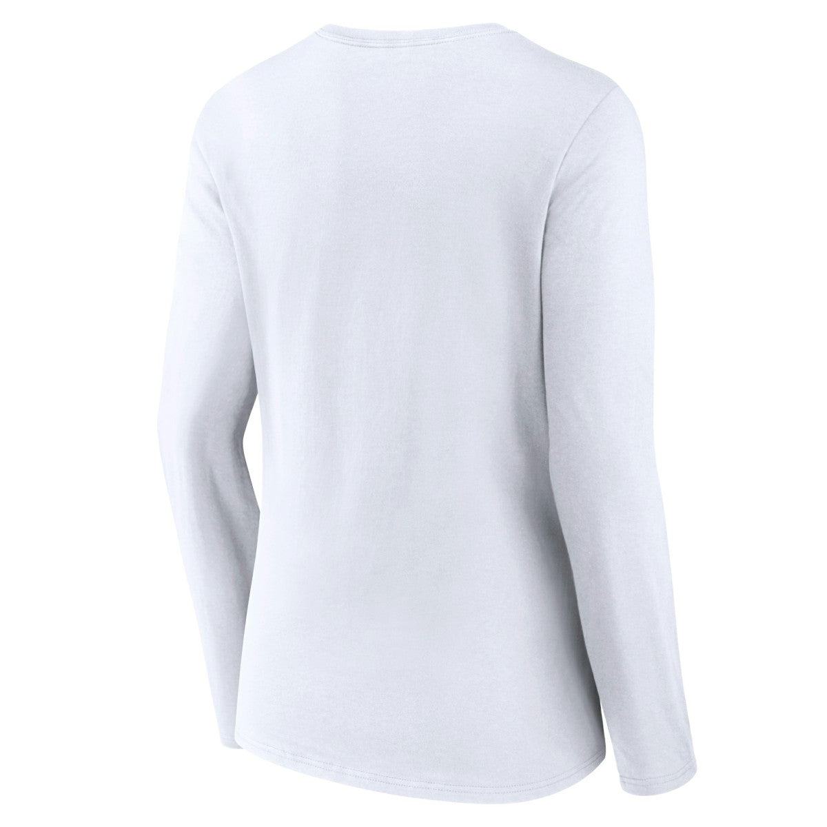 White New Orleans Pelicans Women's Logo Long Sleeve V-Neck T-Shirt | NBA