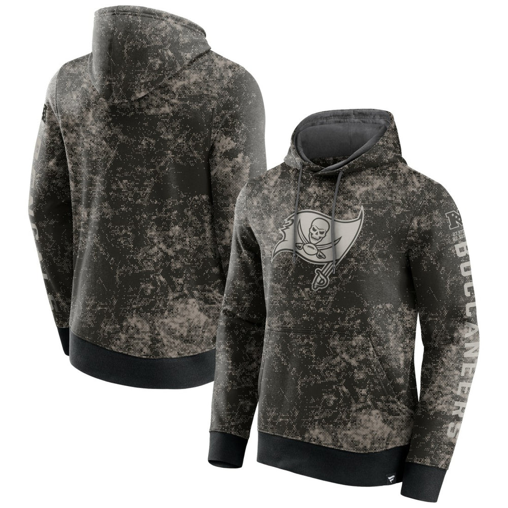 Tampa Bay Buccaneers Blackout Tonal Pullover Hoodie | NFL Online