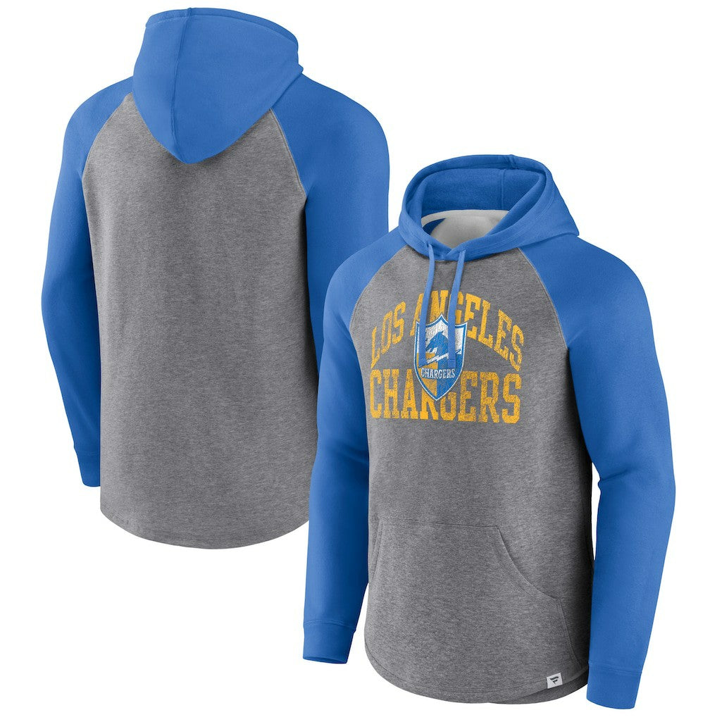 Los Angeles Chargers Favorite Arch Raglan Pullover Hoodie | NFL On sale