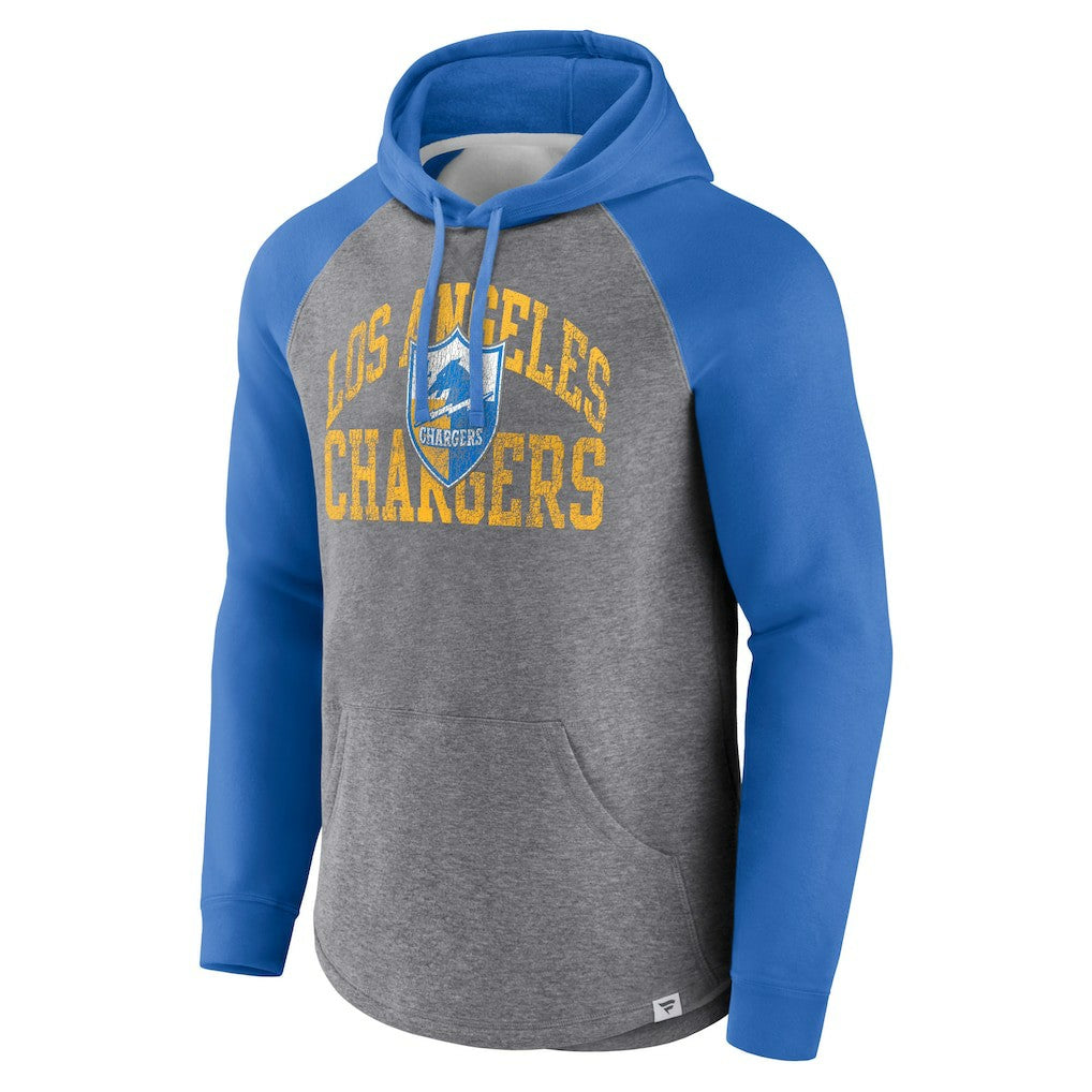 Los Angeles Chargers Favorite Arch Raglan Pullover Hoodie | NFL On sale