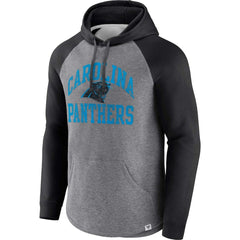 Carolina Panthers Favorite Arch Raglan Pullover Hoodie | NFL Near me