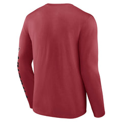 Arizona Cardinals Helmet Platform Long Sleeve T-Shirt | NFL Sale