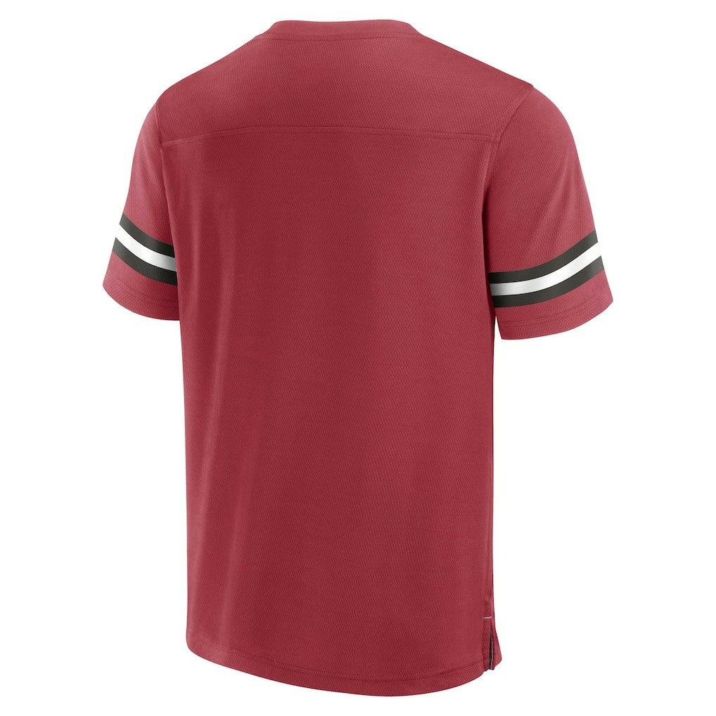 Arizona Cardinals Jersey Tackle V-Neck T-Shirt | NFL Discount