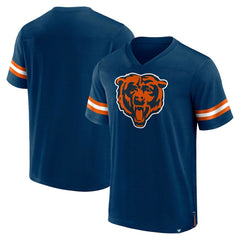 Chicago Bears Jersey Tackle V-Neck T-Shirt | NFL Hot