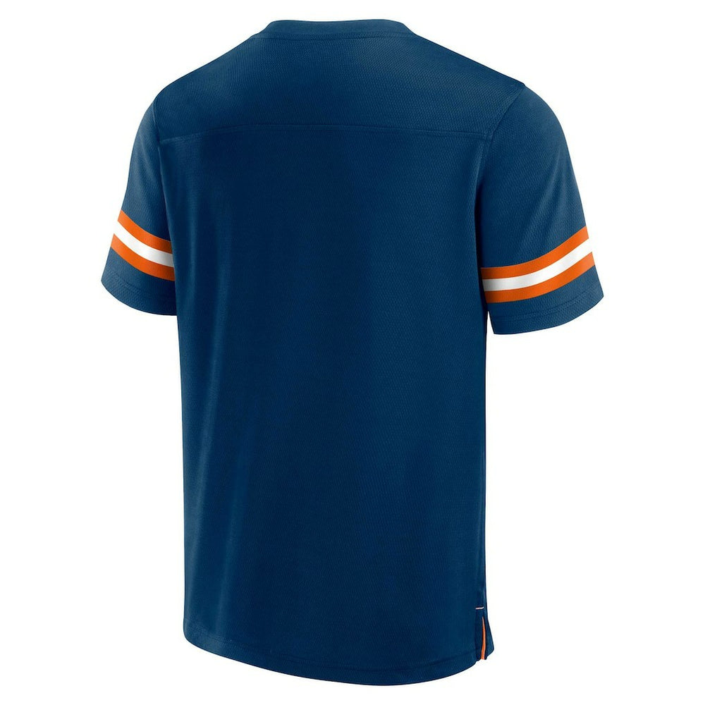 Chicago Bears Jersey Tackle V-Neck T-Shirt | NFL Hot