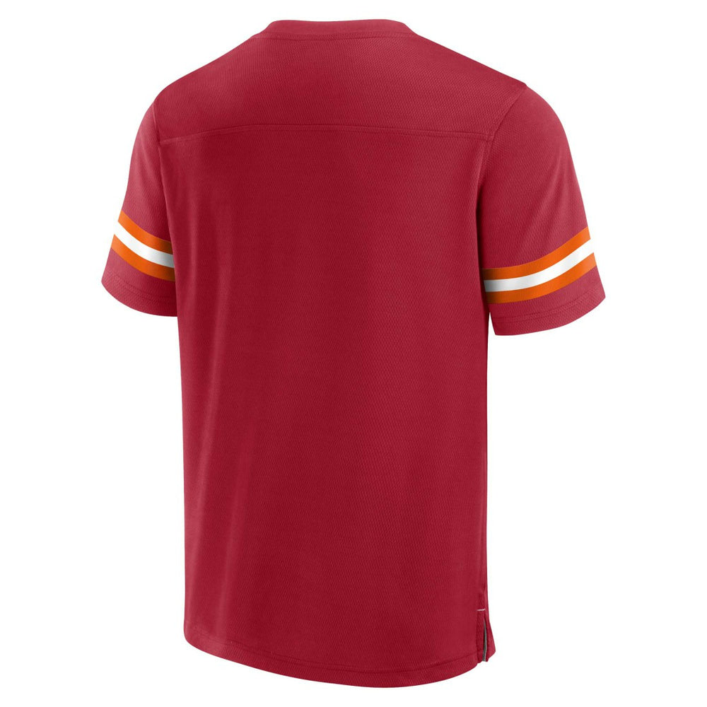 Tampa Bay Buccaneers Jersey Tackle V-Neck T-Shirt | NFL Near me