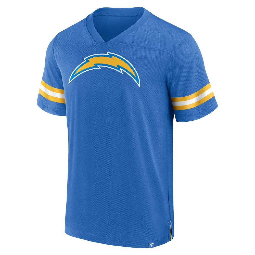 Los Angeles Chargers Jersey Tackle V-Neck T-Shirt | NFL US