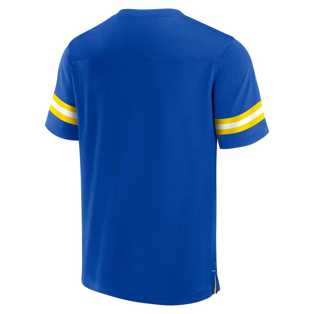 Los Angeles Rams Jersey Tackle V-Neck T-Shirt | NFL Online