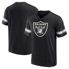 Las Vegas Raiders Jersey Tackle V-Neck T-Shirt | NFL Sale