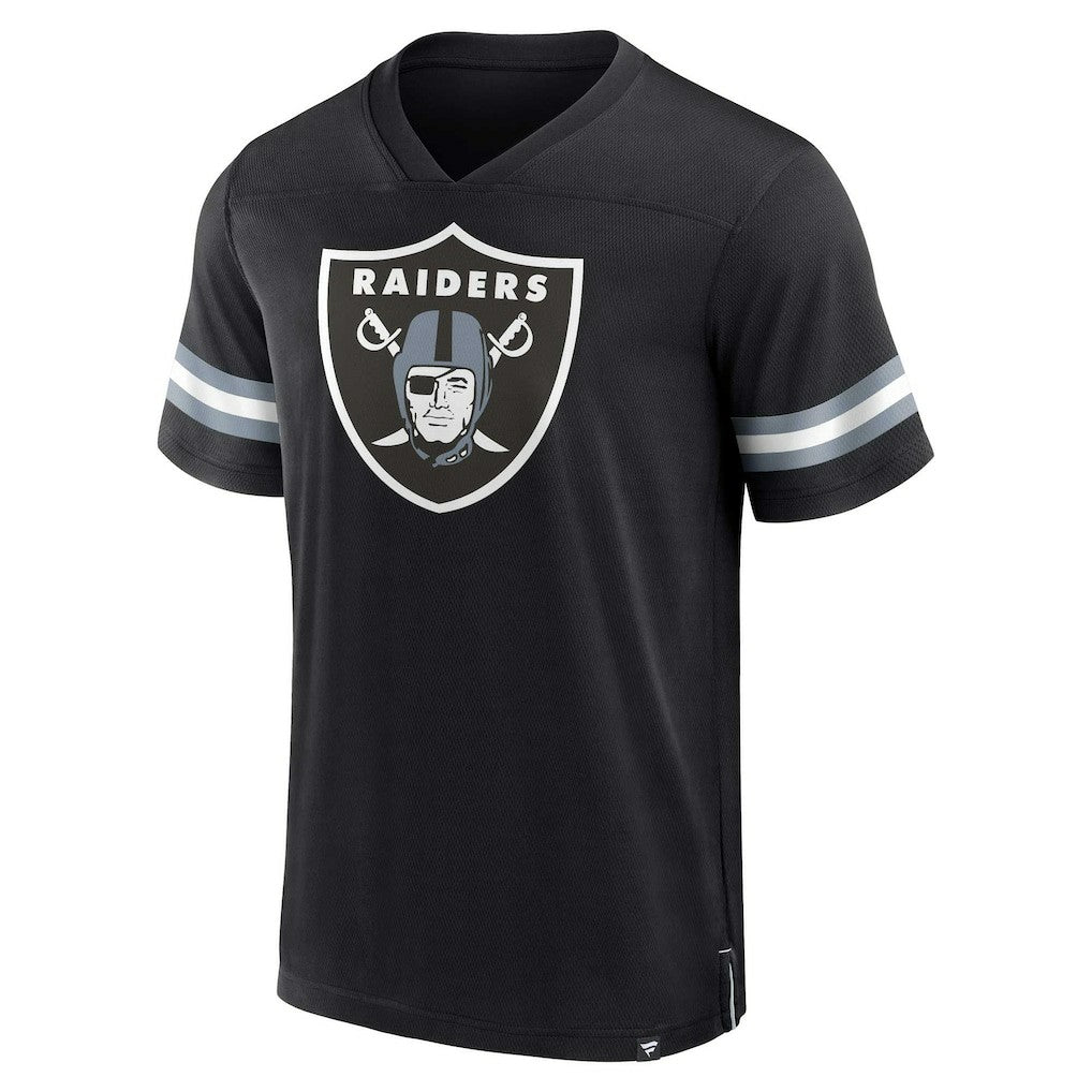 Las Vegas Raiders Jersey Tackle V-Neck T-Shirt | NFL Sale