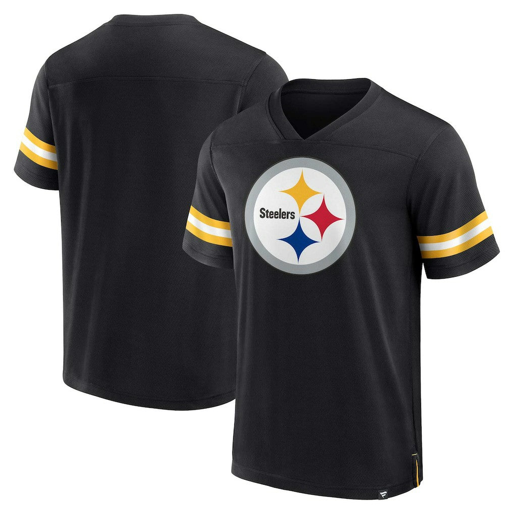 Pittsburgh Steelers Jersey Tackle V-Neck T-Shirt | NFL On sale