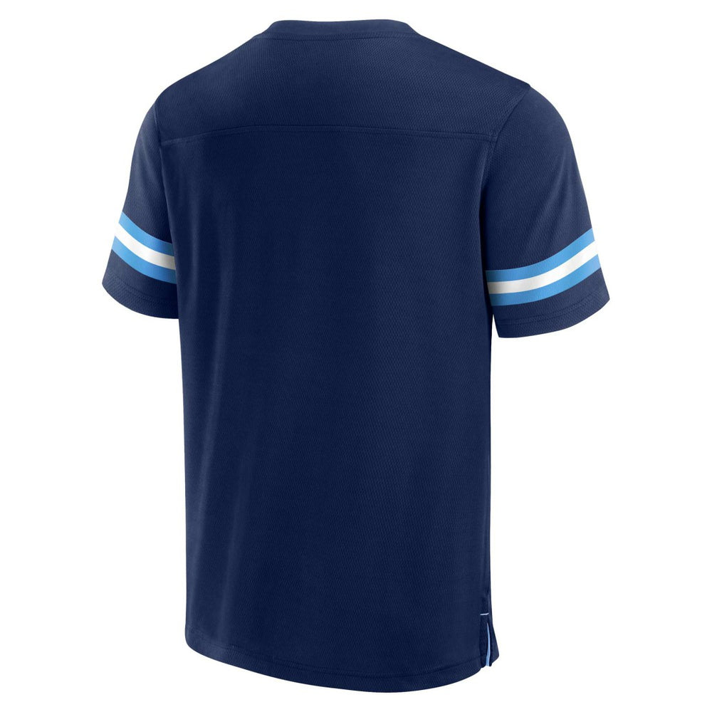 Tennessee Titans Jersey Tackle V-Neck T-Shirt | NFL Discount