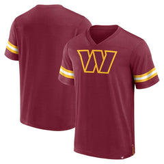 Washington Commanders Jersey Tackle V-Neck T-Shirt | NFL Sale