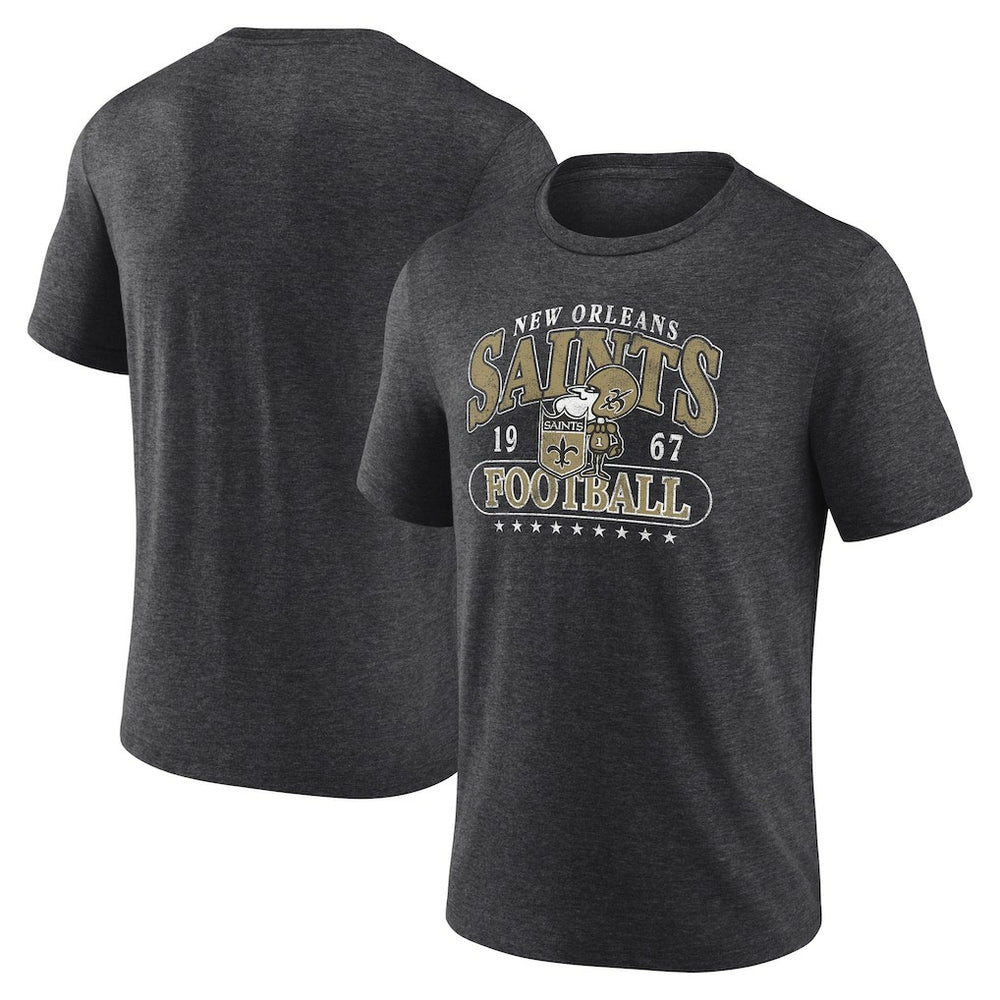 New Orleans Saints Retro Tri-Blend T-Shirt | NFL Discount