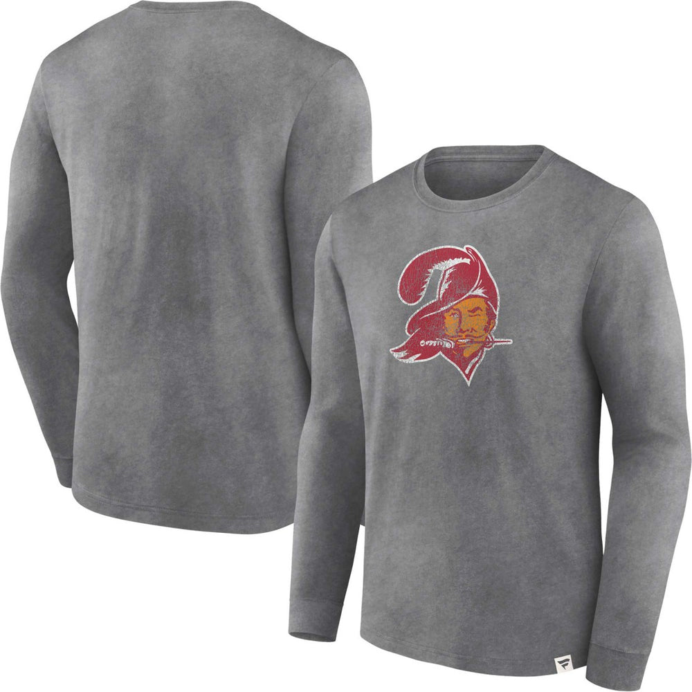 Tampa Bay Buccaneers Washed Primary Long Sleeve T-Shirt | NFL Hot
