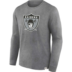 Las Vegas Raiders Washed Primary Long Sleeve T-Shirt | NFL US
