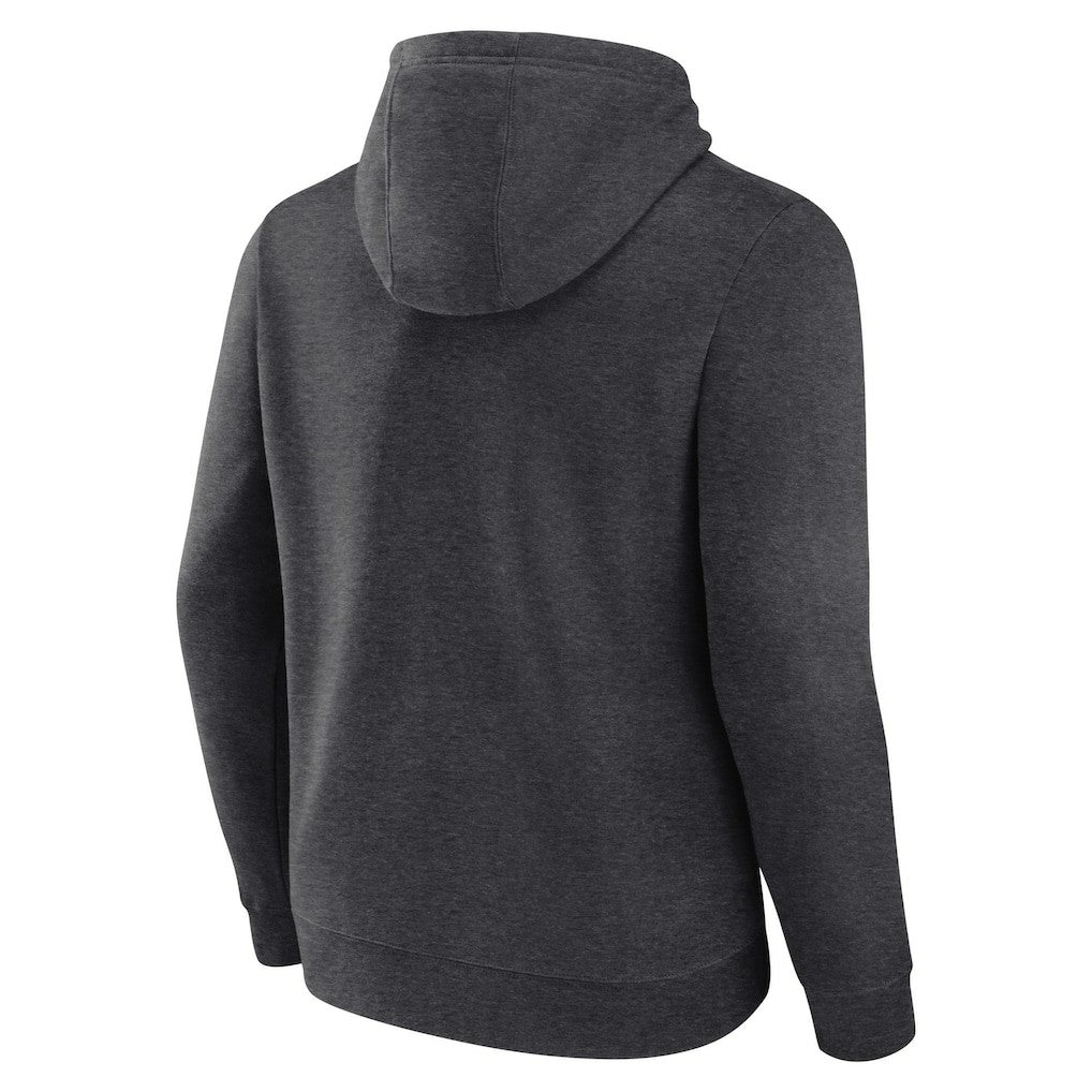 Charcoal Brooklyn Nets Wordmark Alternate Pullover Hoodie | NBA