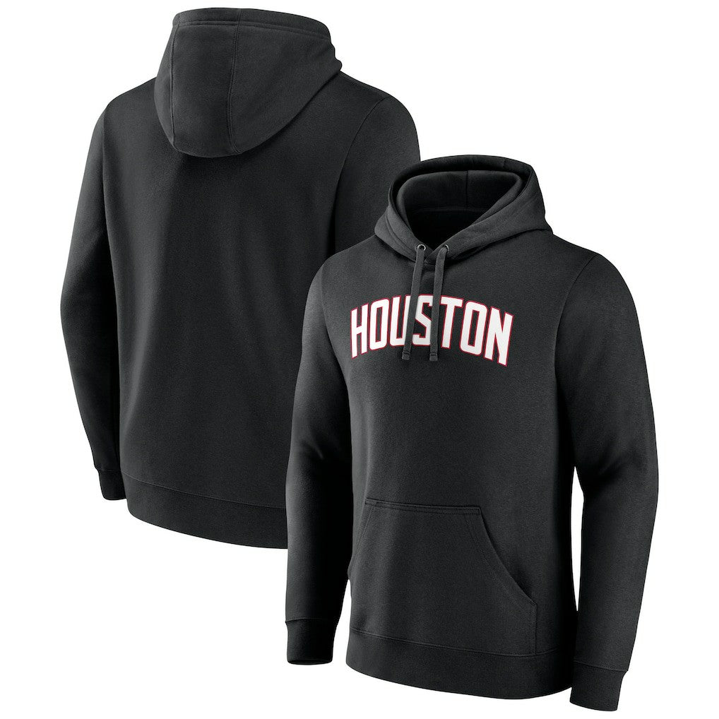 Black Houston Rockets Wordmark Alternate Pullover Hoodie sale | NBA