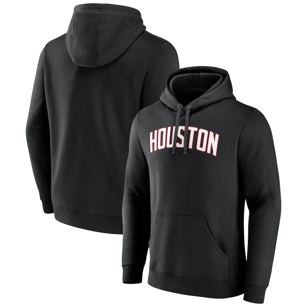 Black Houston Rockets Wordmark Alternate Pullover Hoodie sale | NBA
