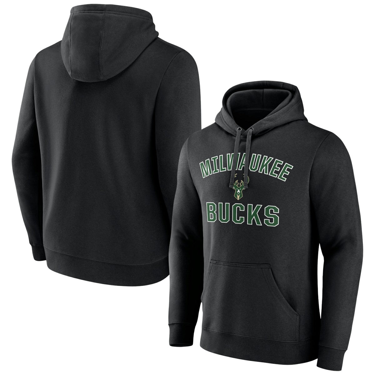 Black Black Victory Arch Pullover Hoodie | NBA