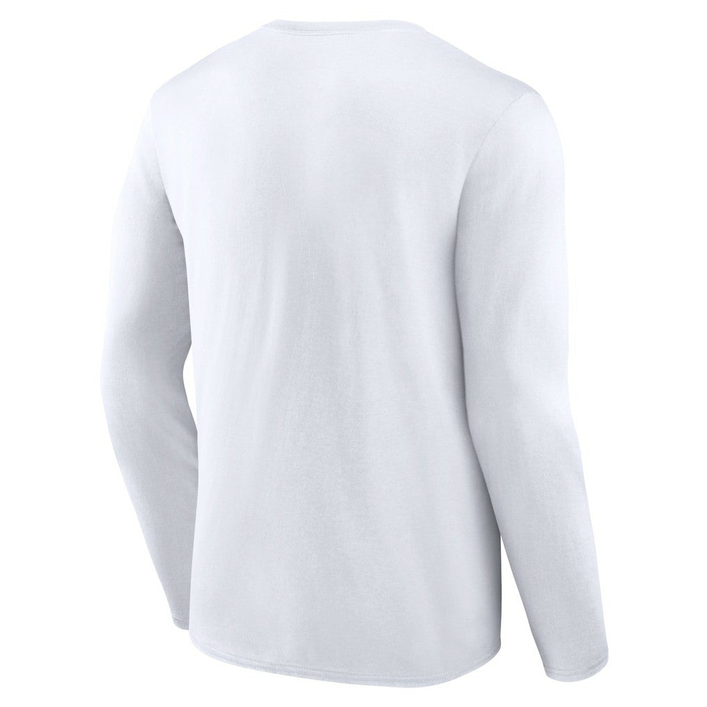 White Cleveland Cavaliers Victory Arch Logo Long Sleeve T-Shirt sale | NBA