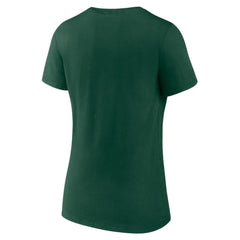Minnesota Wild Women's Team Logo V-Neck T-Shirt -  NHL T-shirts