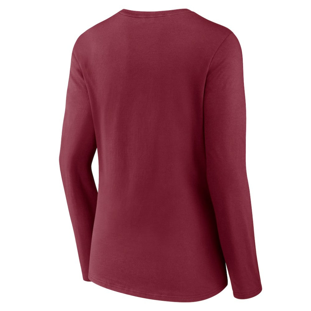 Colorado Avalanche Women's Team Logo Long Sleeve V-Neck T-Shirt -  NHL T-shirts