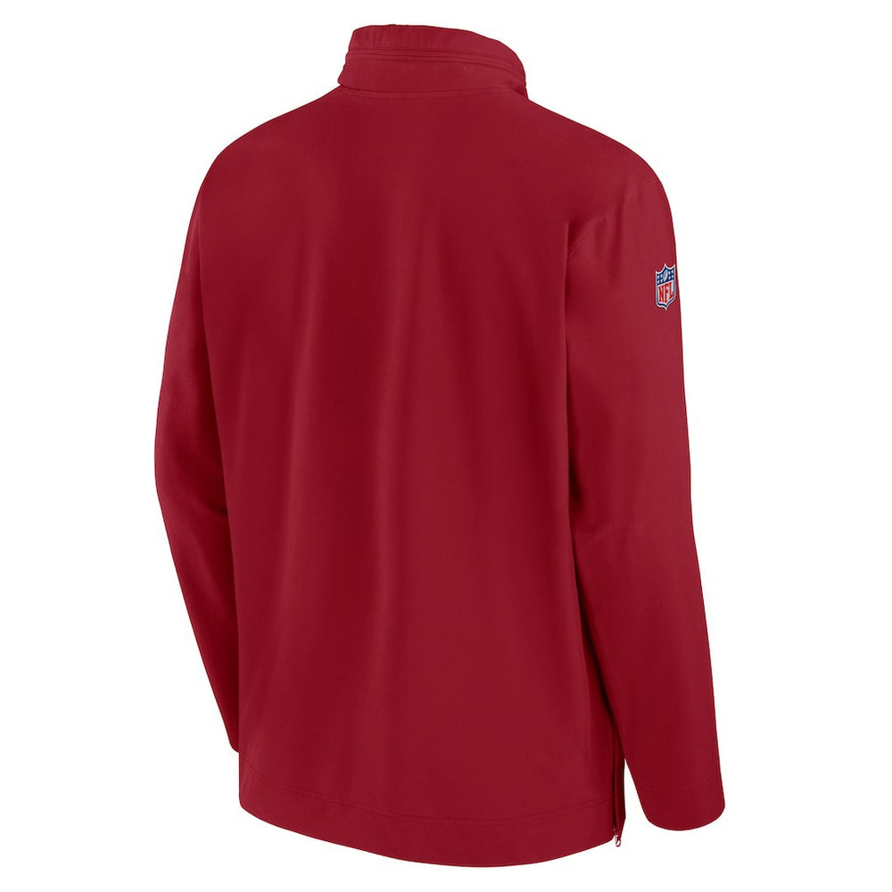 Arizona Cardinals Sideline Coach Half-Zip Jacket | NFL Hot
