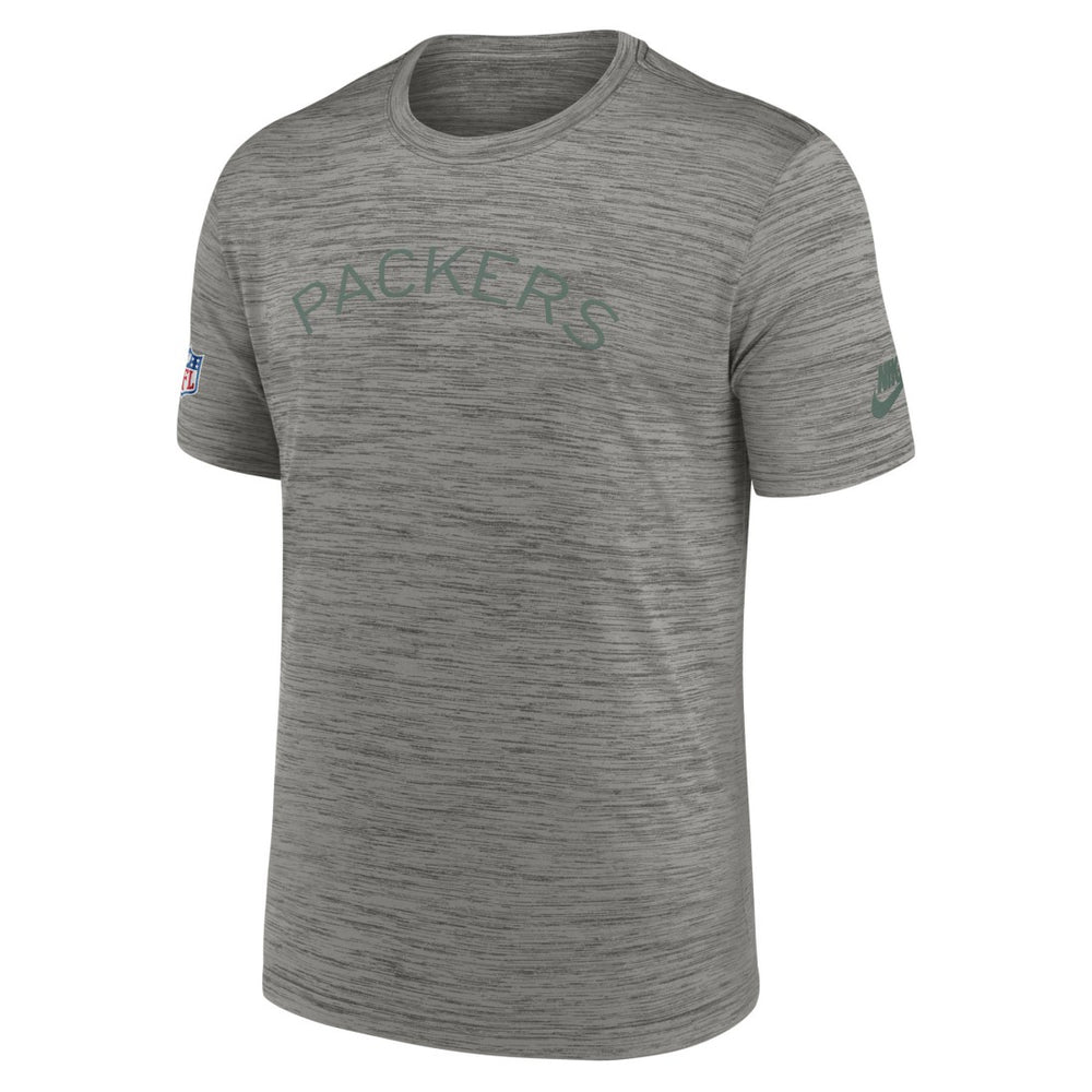 Green Bay Packers 2023 Sideline Alternate Logo Performance T-Shirt | NFL Outlet