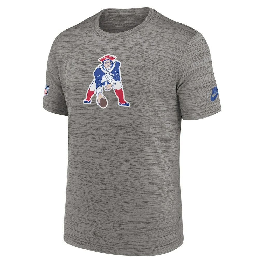 New England Patriots 2023 Sideline Alternate Logo Performance T-Shirt | NFL Outlet