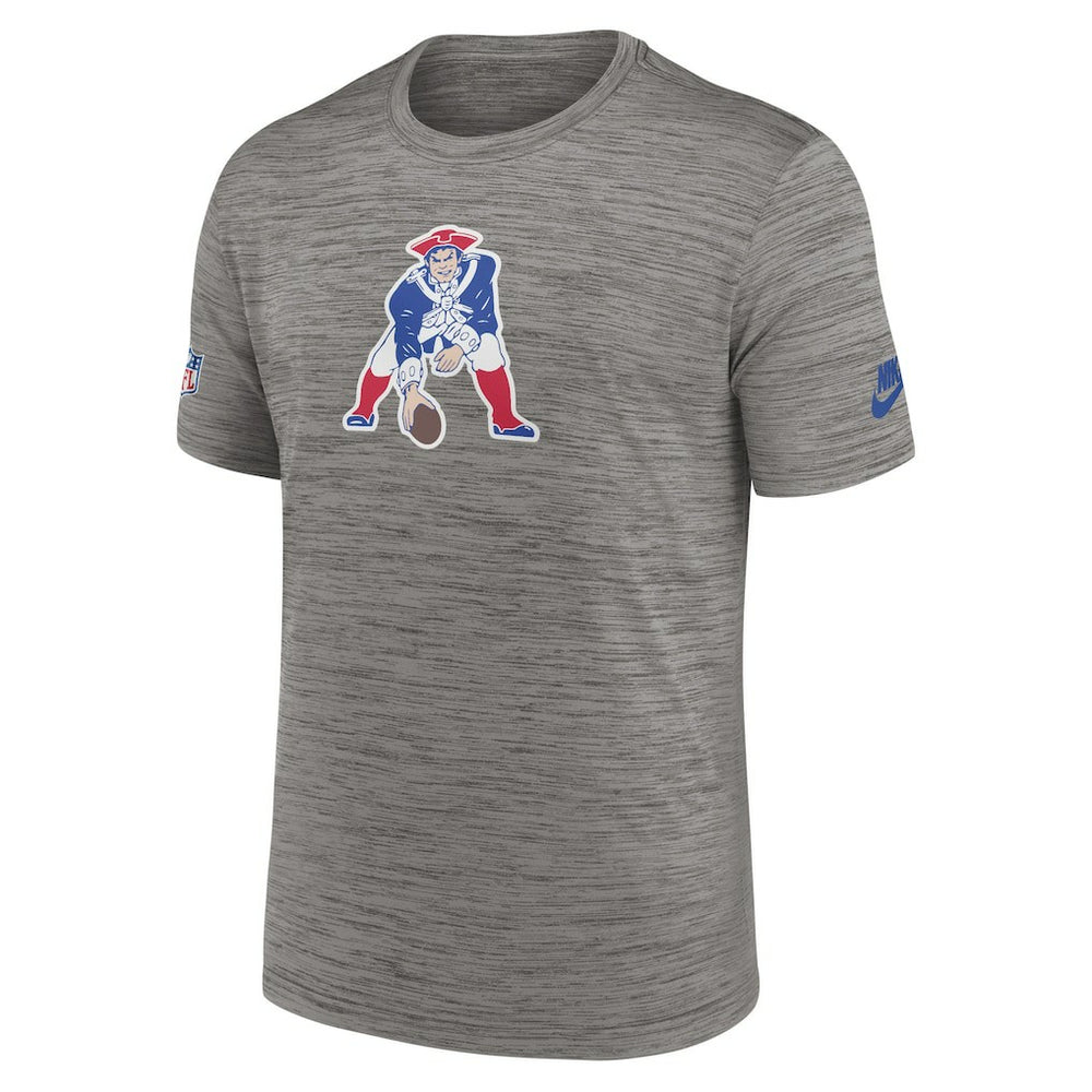 New England Patriots 2023 Sideline Alternate Logo Performance T-Shirt | NFL Outlet