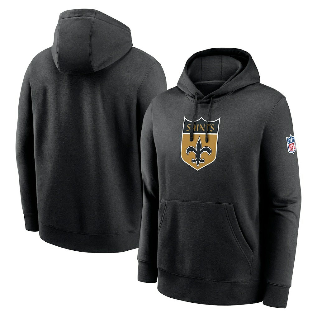 New Orleans Saints 2023 Sideline Club Alternate Tri-Blend Pullover Hoodie | NFL US