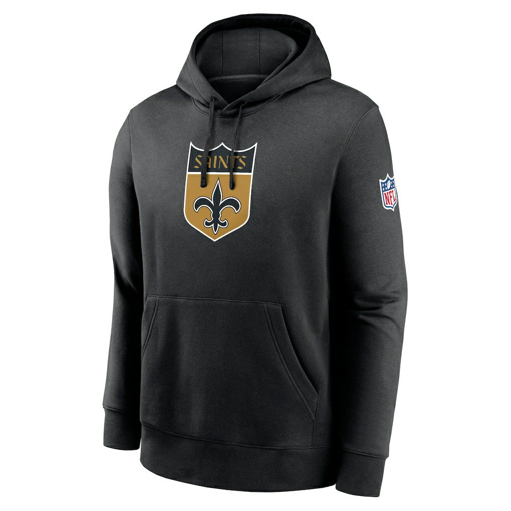 New Orleans Saints 2023 Sideline Club Alternate Tri-Blend Pullover Hoodie | NFL US