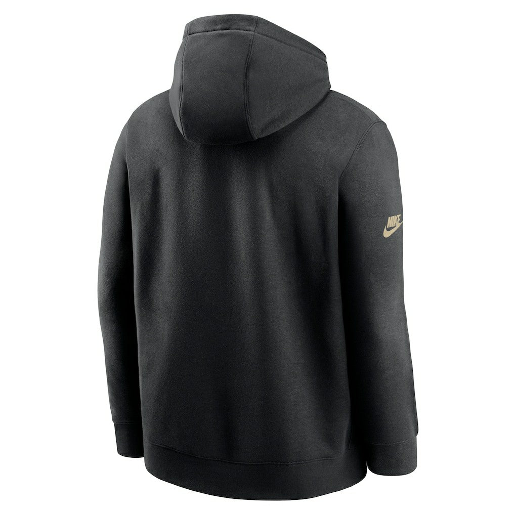 New Orleans Saints 2023 Sideline Club Alternate Tri-Blend Pullover Hoodie | NFL US