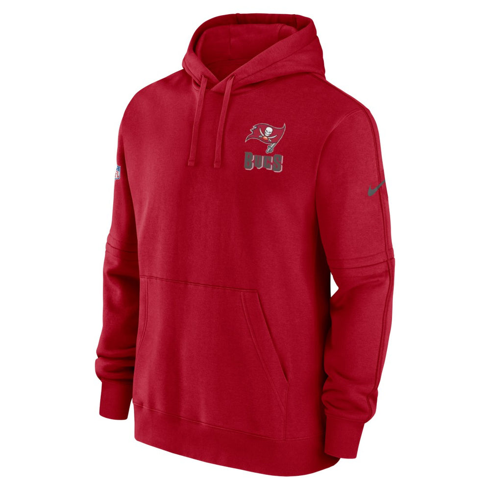Tampa Bay Buccaneers Sideline Club Fleece Pullover Hoodie | NFL Discount