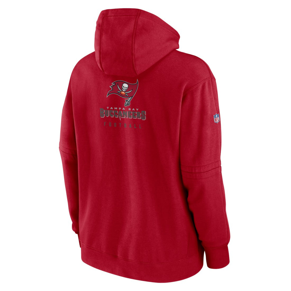 Tampa Bay Buccaneers Sideline Club Fleece Pullover Hoodie | NFL Discount